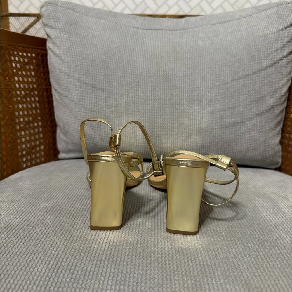 Tony Bianco Corso Gold Nappa Metallic